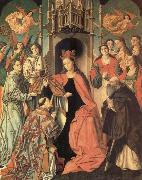 unknow artist, San Ildefonso receiving the chasuble